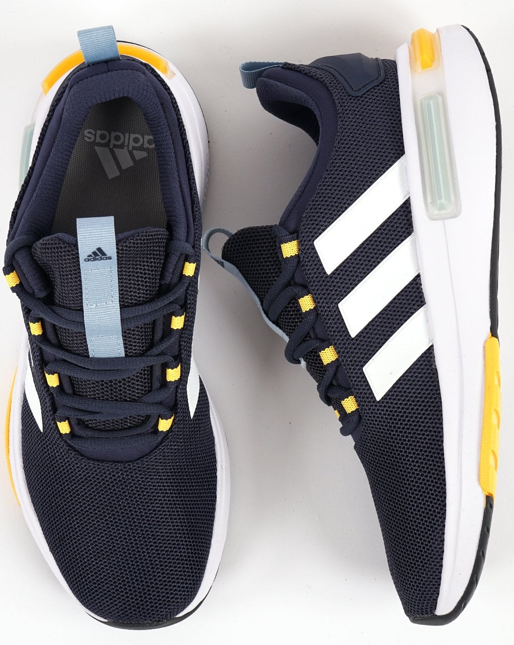 Adidas Racer TR23 Trainers Shadow Navy/White/Spark - Image 4
