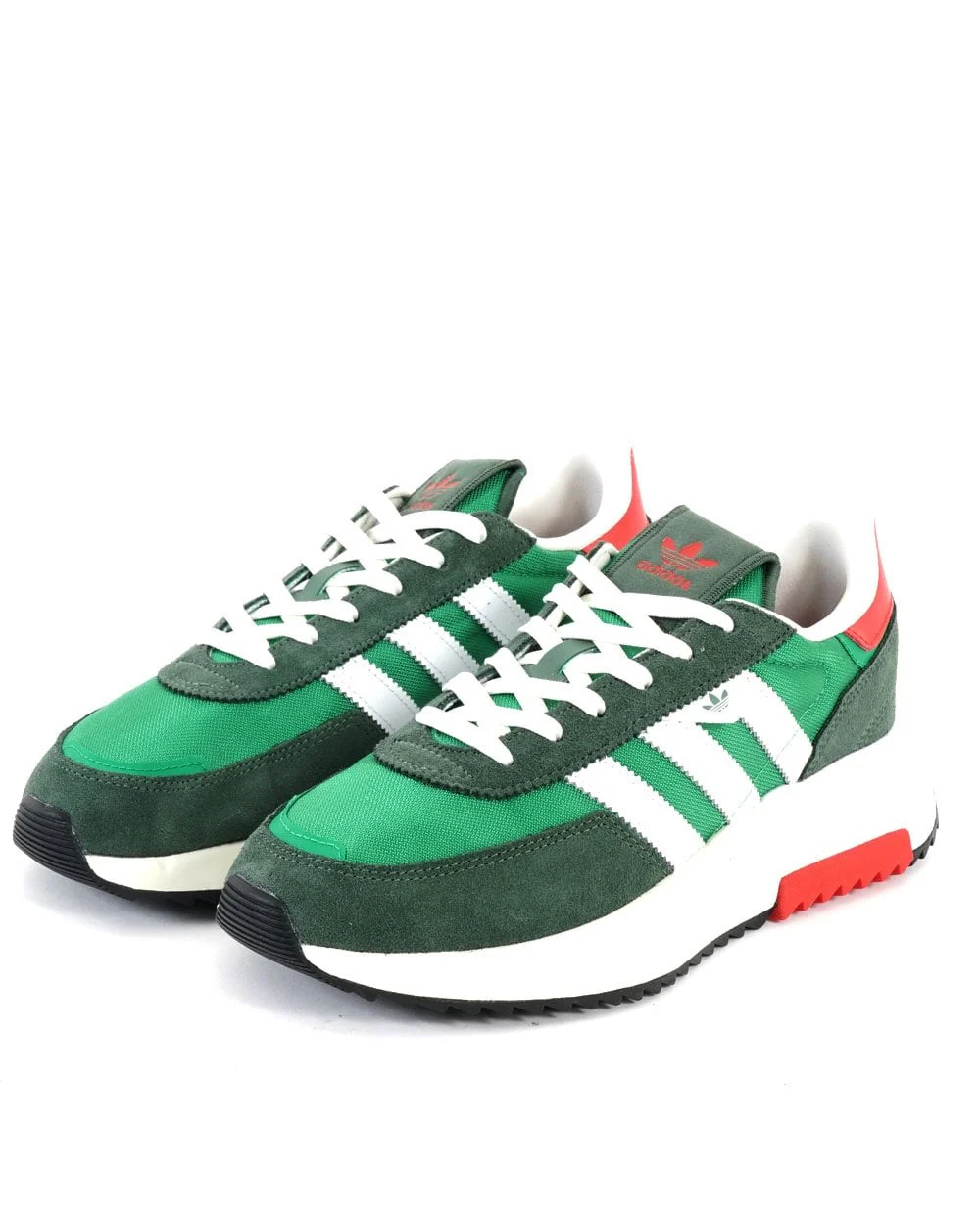 Adidas Retropy F2 Trainers Green/White/Red - Image 4