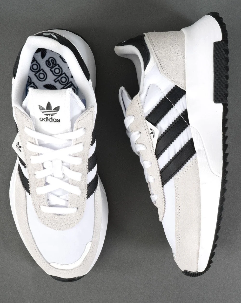 Adidas Retropy F2 Trainers White/Black