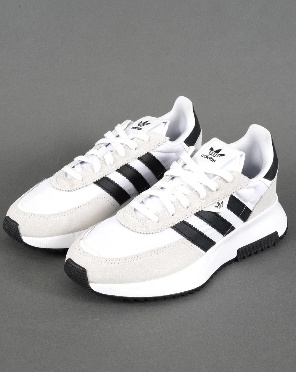 Adidas Retropy F2 Trainers White/Black - Image 4