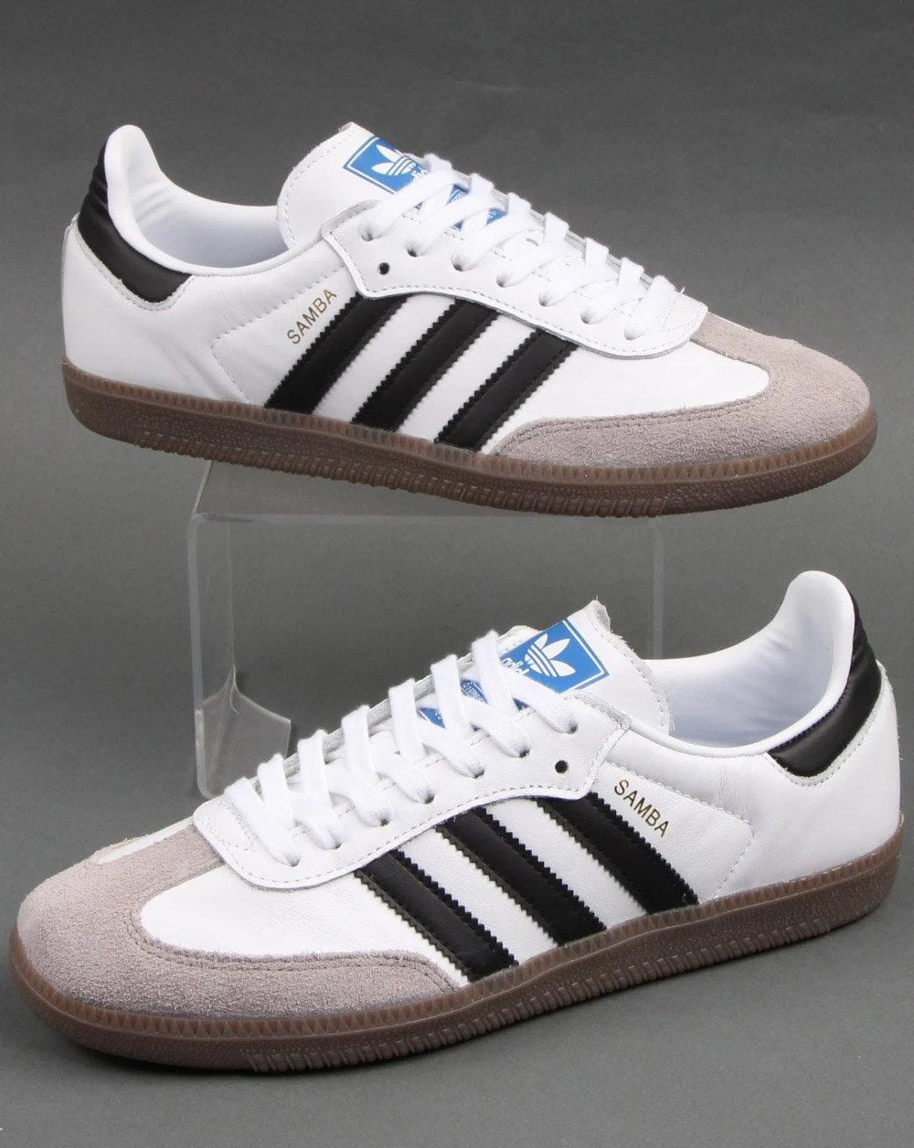 Adidas Samba OG Trainers White/Black Gum - Image 2