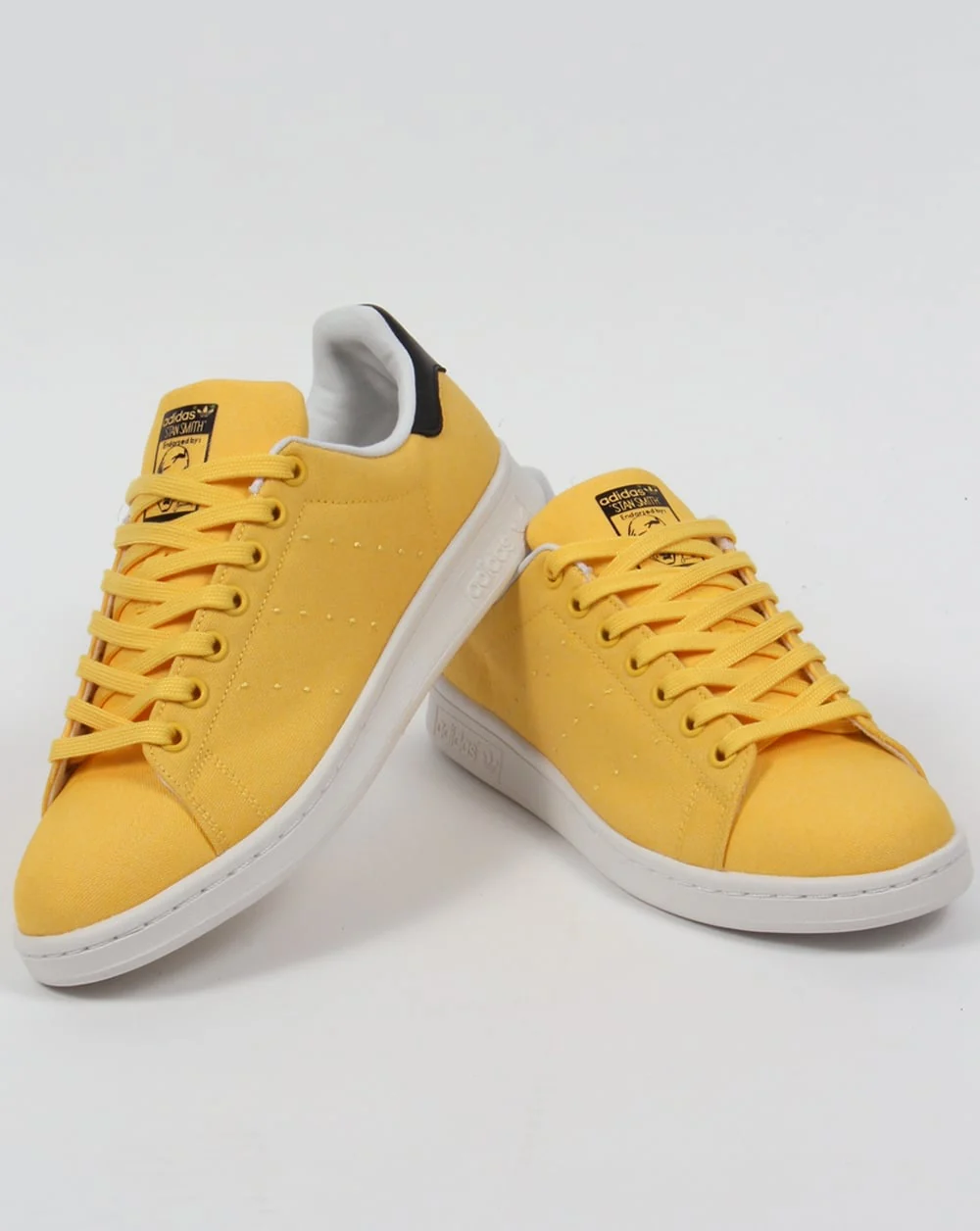 Adidas Stan Smith Trainers Spring Yellow - Image 4