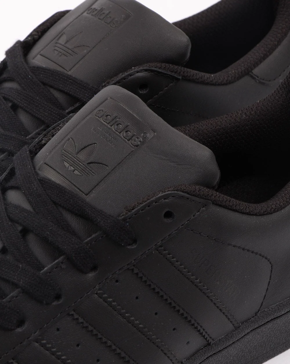 Adidas Superstar Trainers Triple Black - Image 4