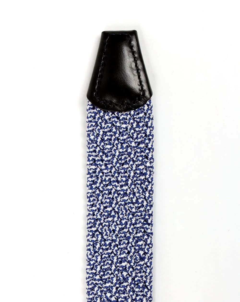 Andersons Woven Leather Trim Belt Blue - Image 3