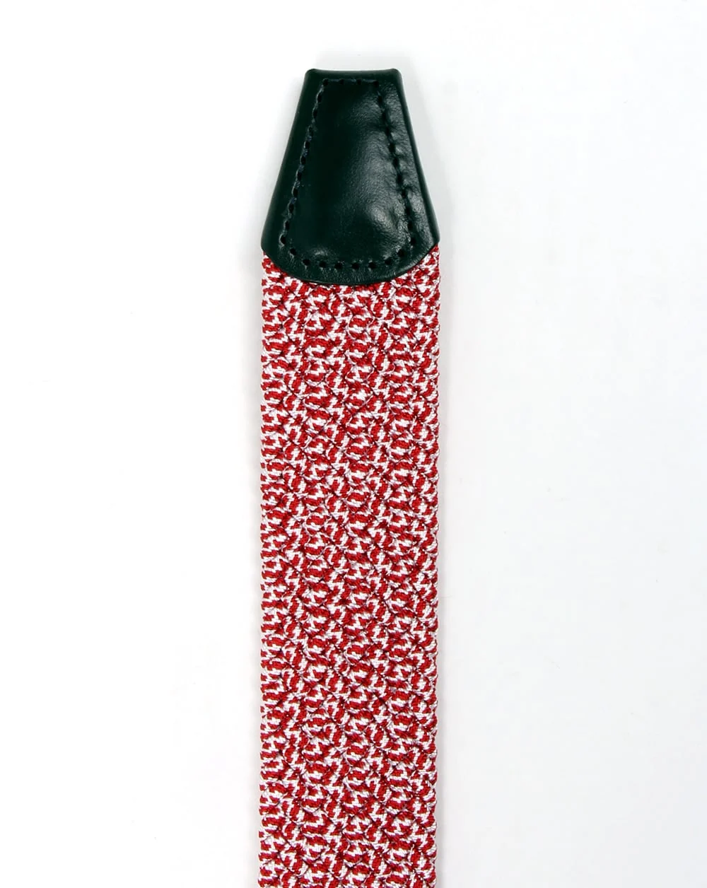 Andersons Woven Leather Trim Belt Red - Image 3
