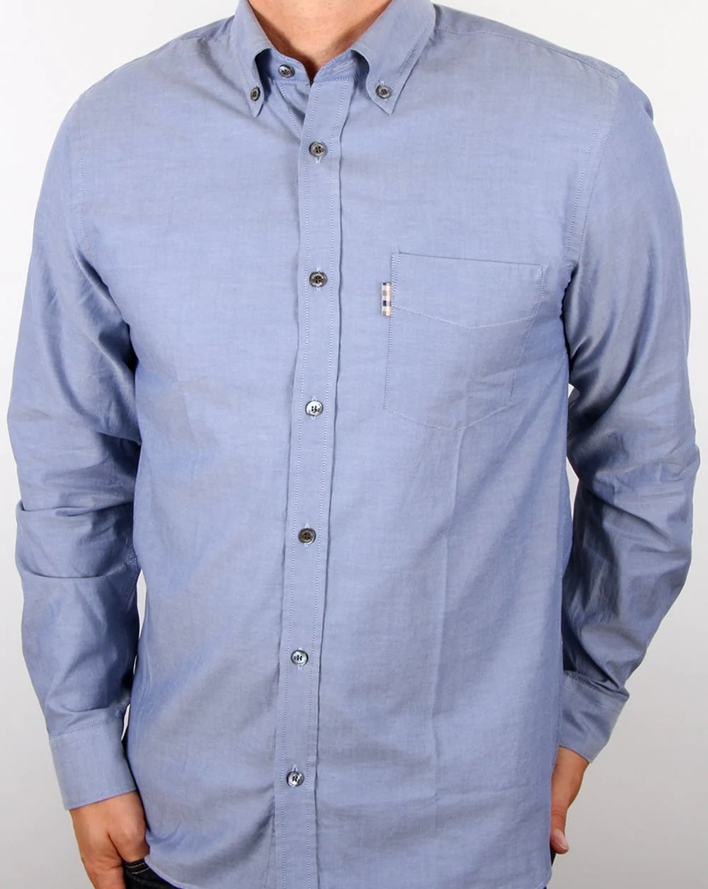 Aquascutum Ashford Oxford Shirt Navy