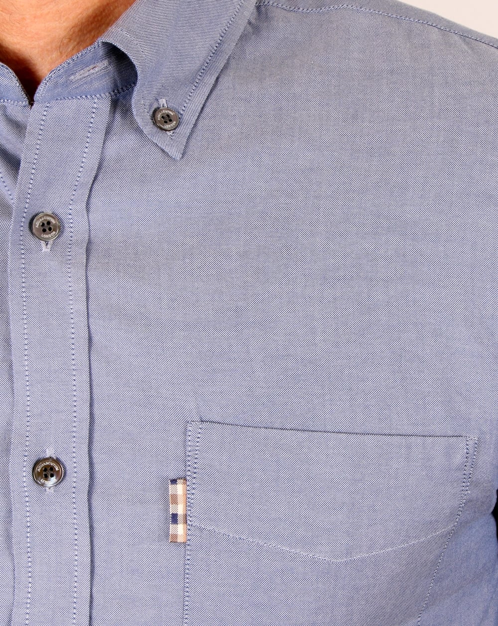 Aquascutum Ashford Oxford Shirt Navy - Image 2