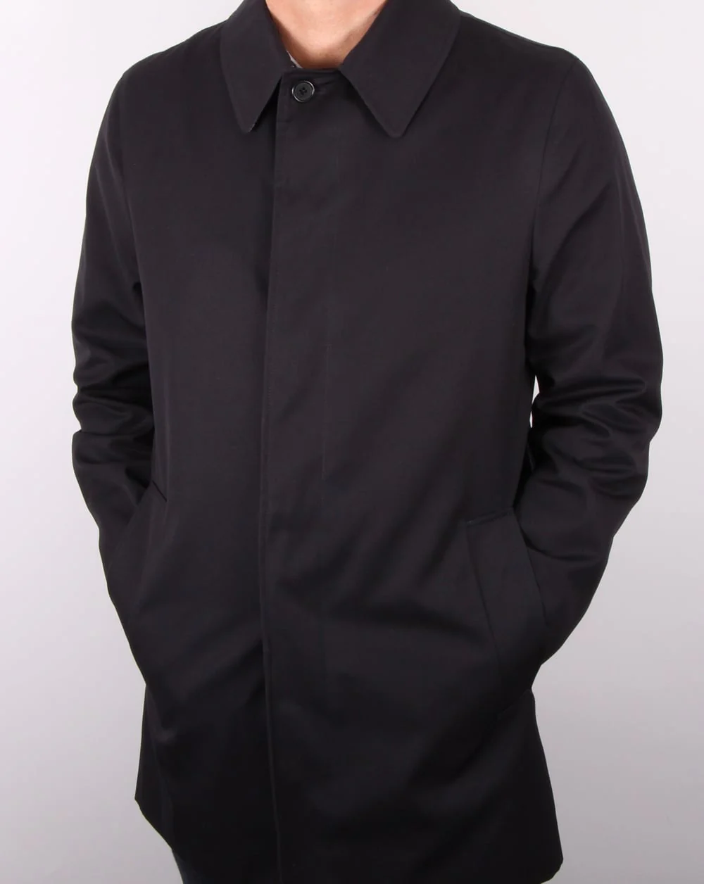 Aquascutum Berkeley Raincoat Navy - Image 4