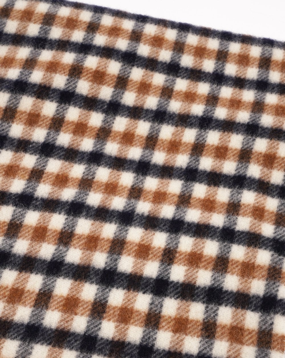 Aquascutum Check Scarf Beige - Image 2