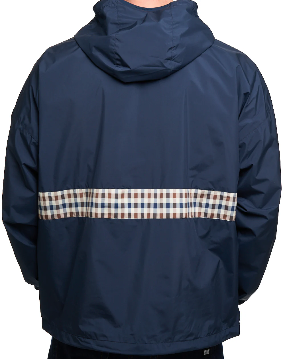 Aquascutum Rlg Smock Navy - Image 4