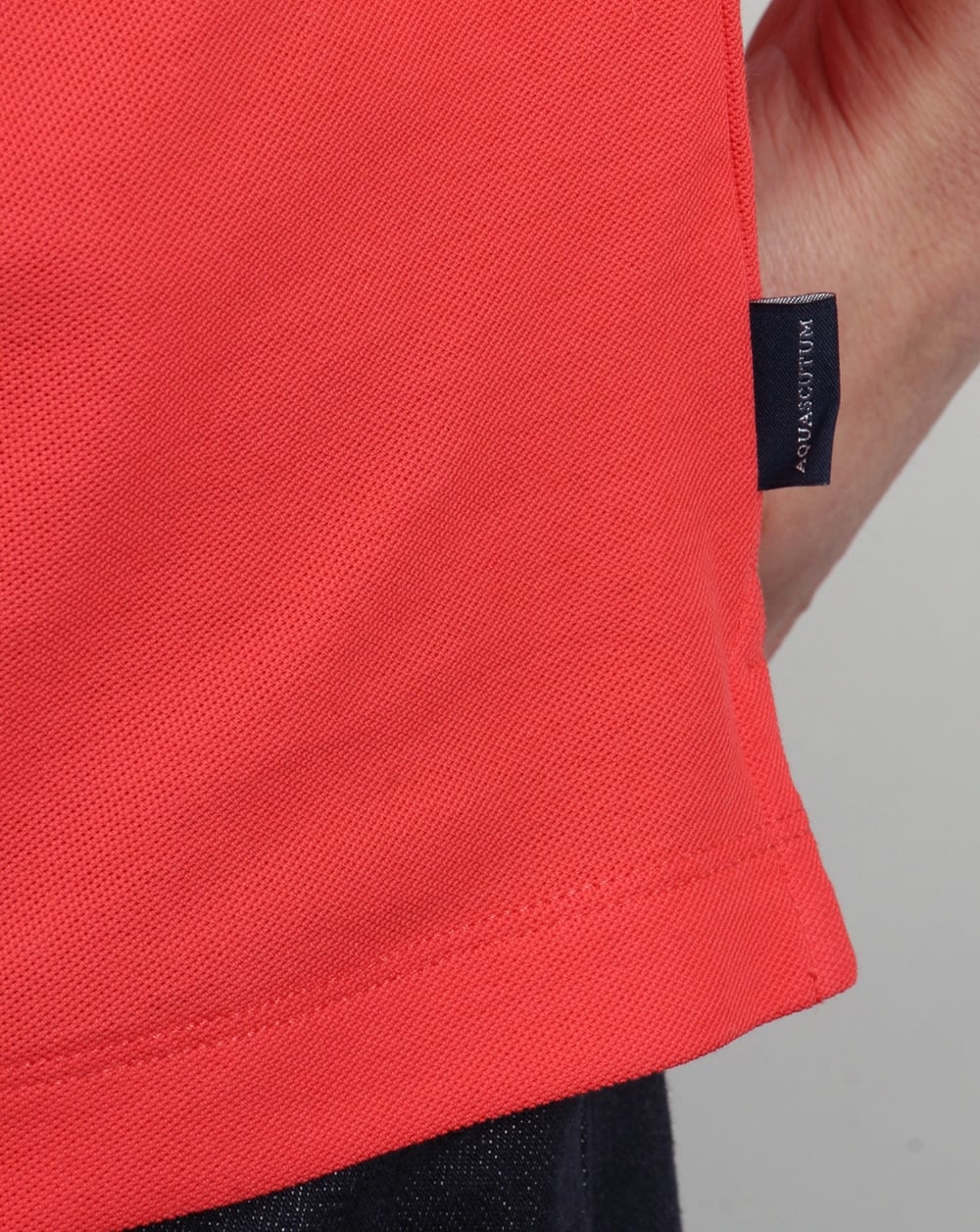 Aquascutum Hector Polo Shirt Coral - Image 3