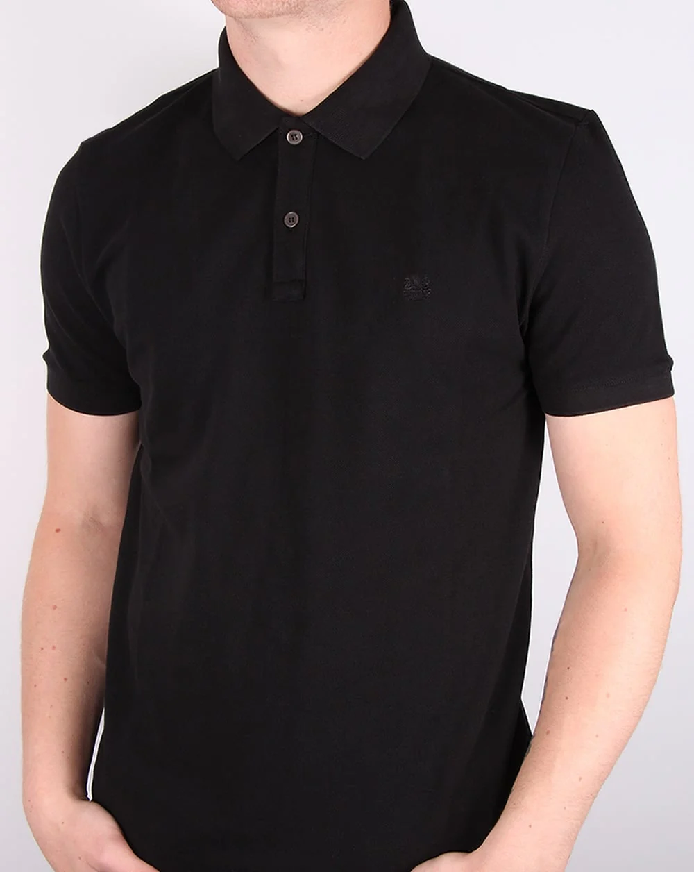 Aquascutum Hilton Polo Shirt Black - Image 3
