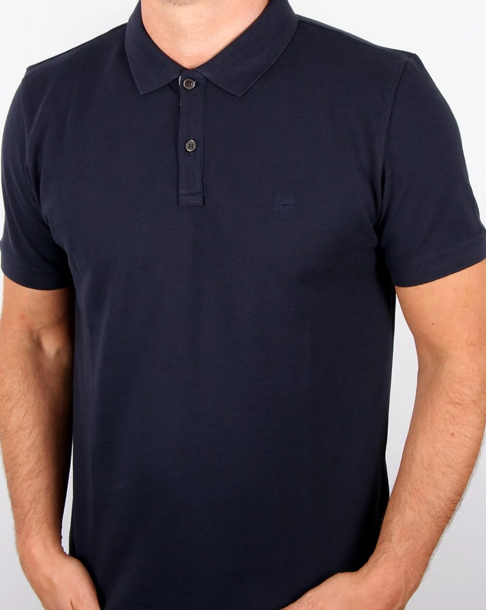 Aquascutum Hilton Polo Shirt Navy - Image 3