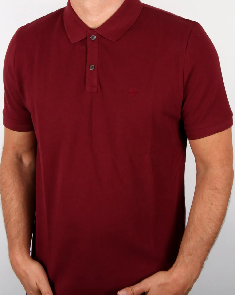 Aquascutum Hilton Polo Shirt Oxblood - Image 3