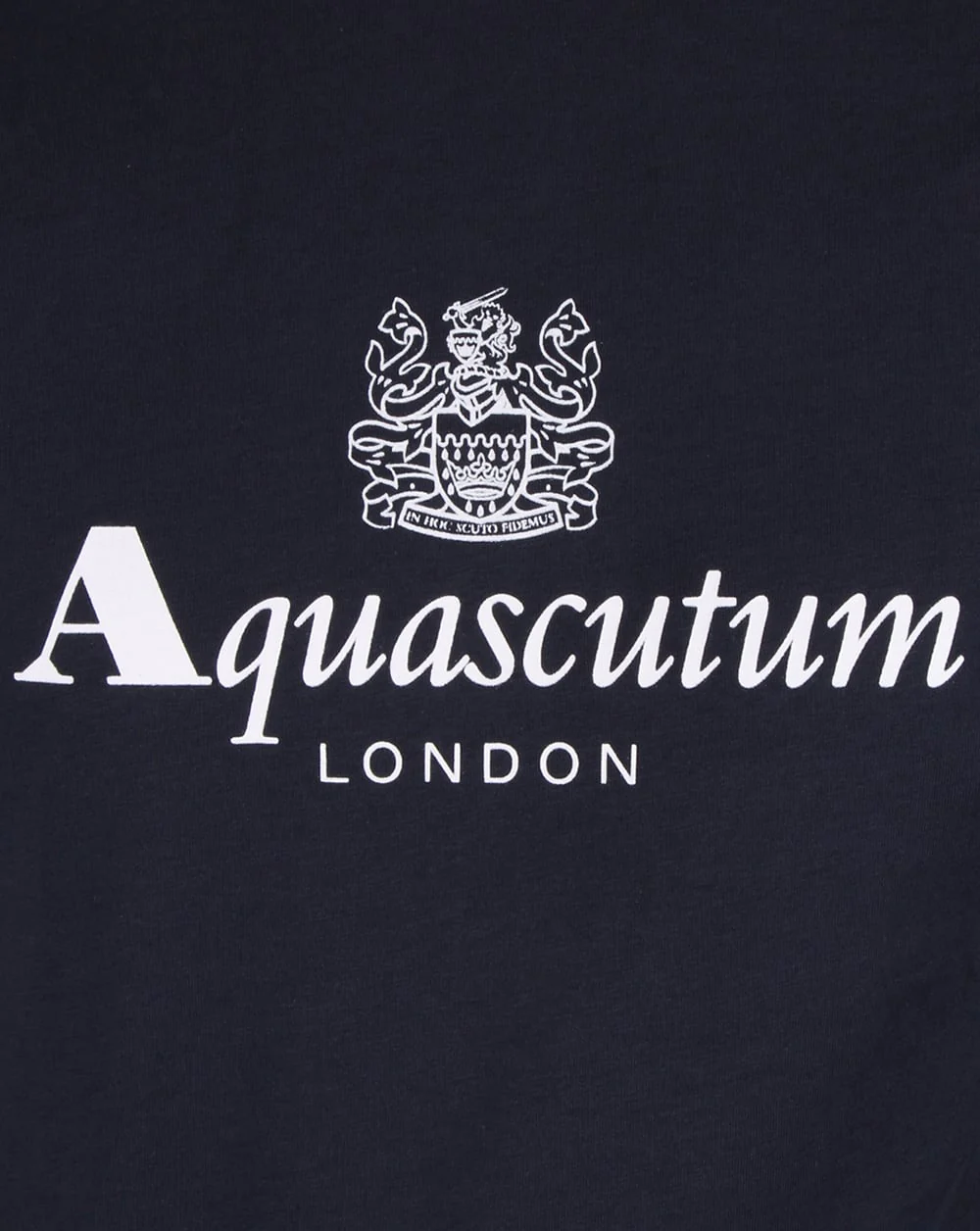 Aquascutum Long Sleeve T-shirt Navy - Image 2