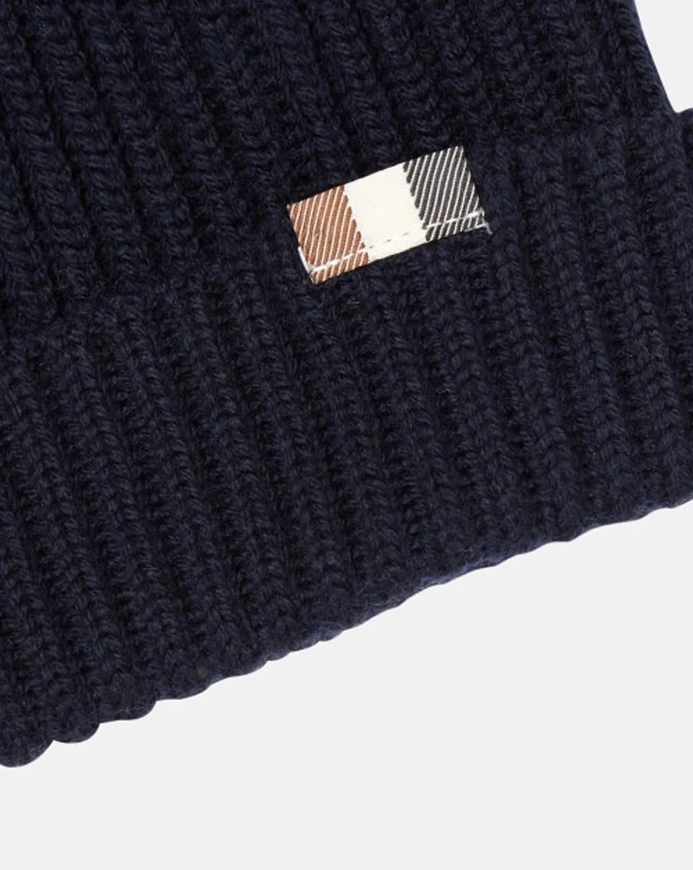 Aquascutum Rogue Beanie Hat Navy - Image 3