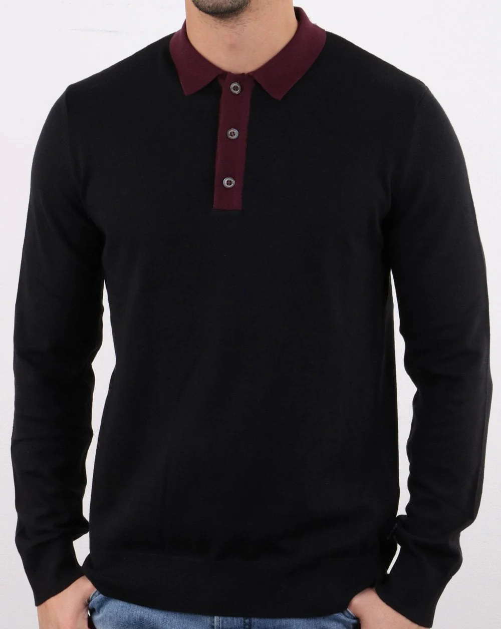 Barbour Alness Polo Shirt Black