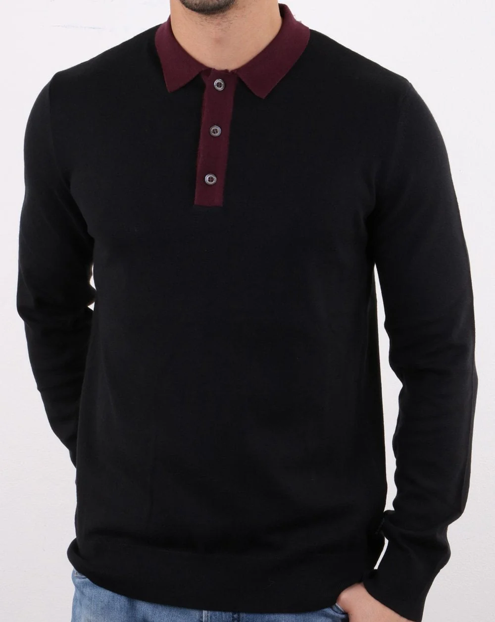 Barbour Alness Polo Shirt Black - Image 2