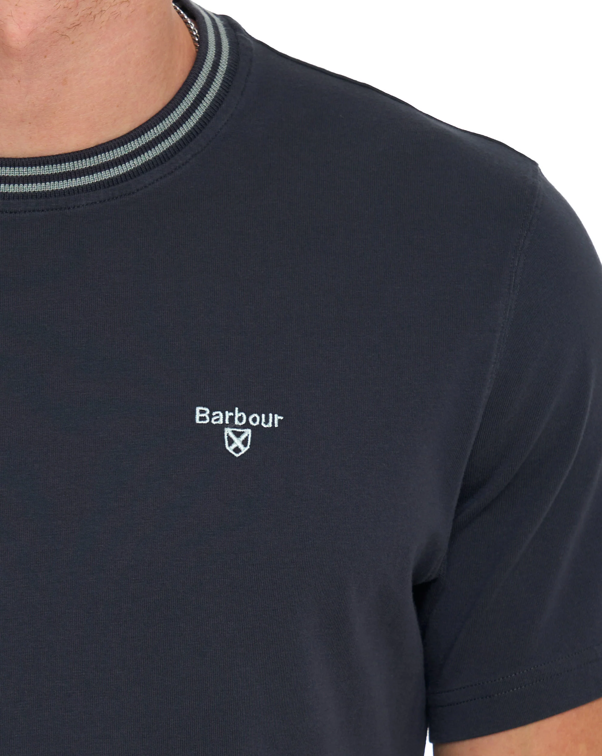 Barbour Austwick T Shirt Dark Navy - Image 2