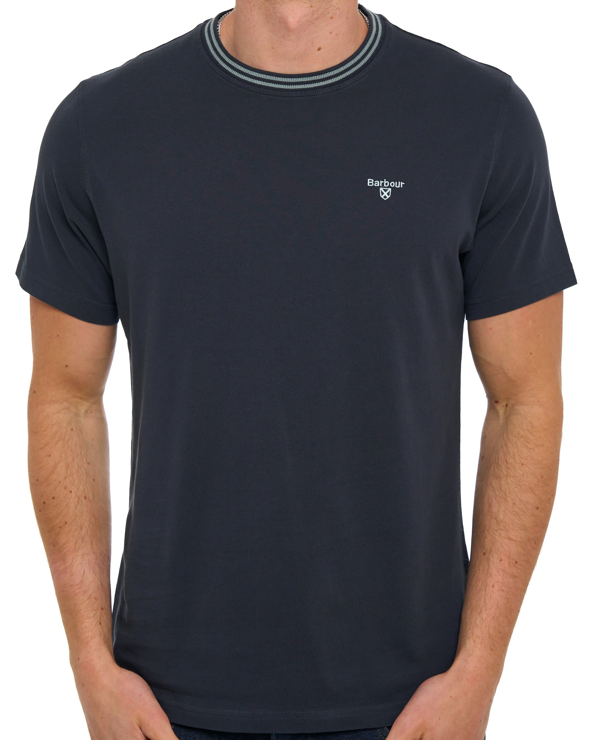 Barbour Austwick T Shirt Dark Navy - Image 3