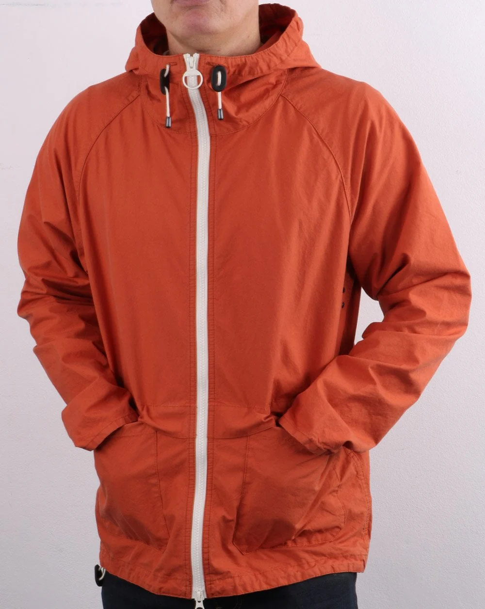 Barbour Bennet Casual Jacket Terracotta - Image 4