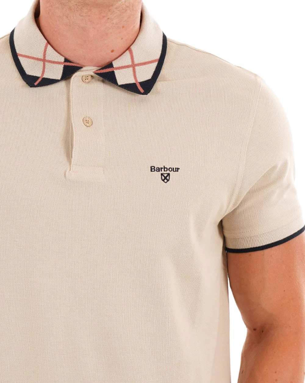 Barbour Brodie Polo Shirt Mist - Image 2