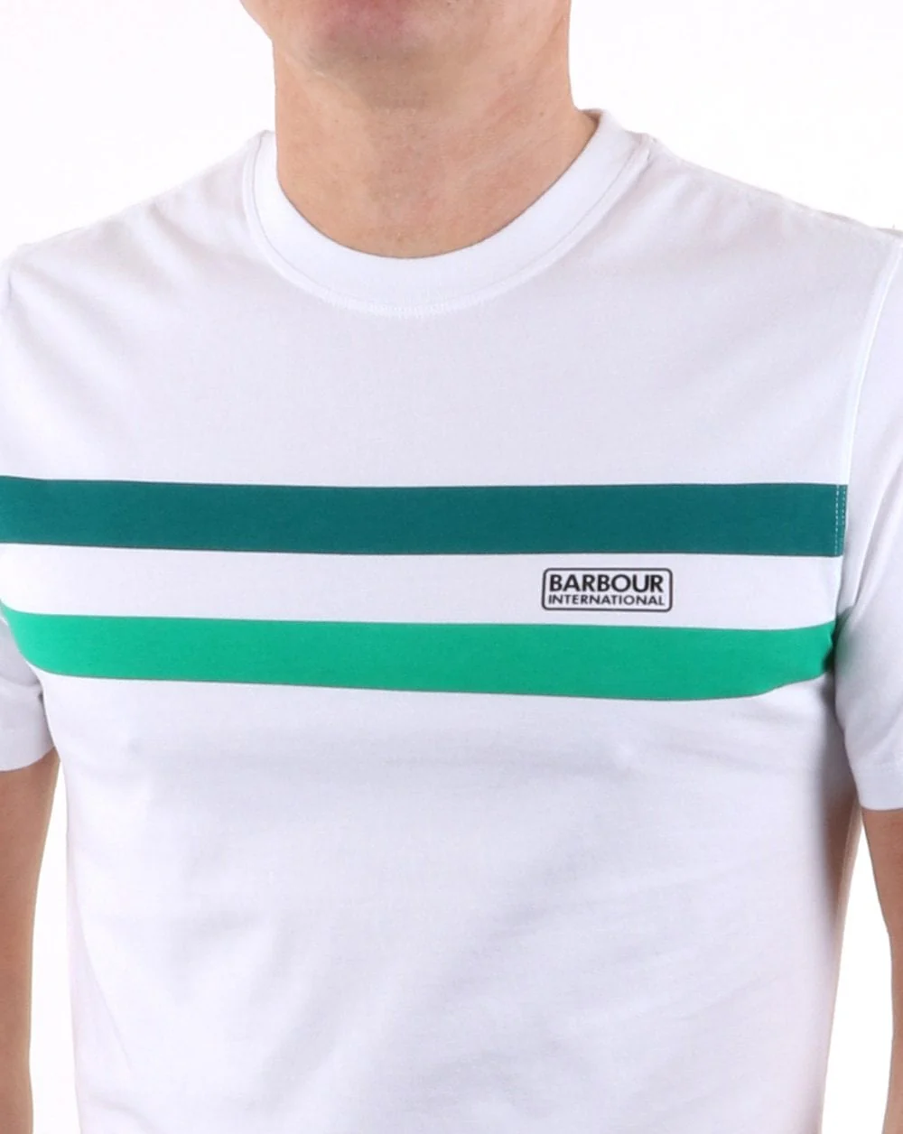 Barbour Circuit Tee White - Image 3