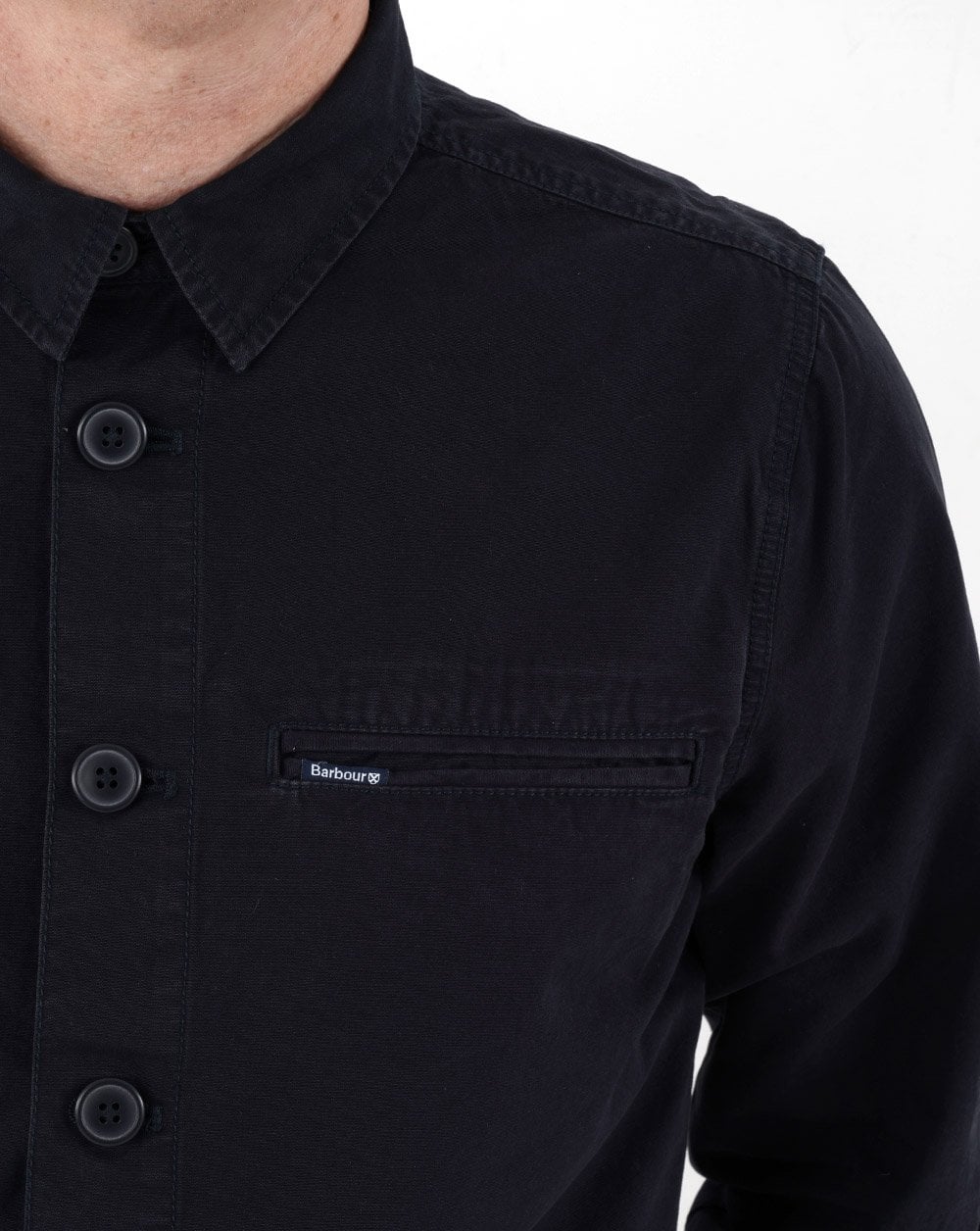 Barbour Connolly Overshirt Navy - Image 2