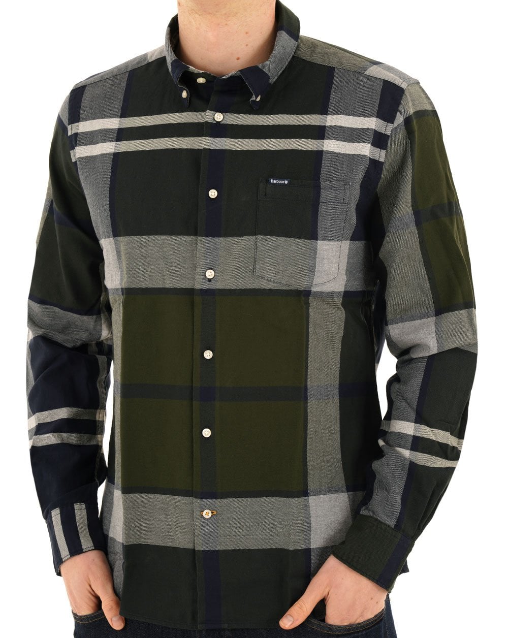 Barbour Dunoon Tailored Shirt Fernwood Tartan - Image 3