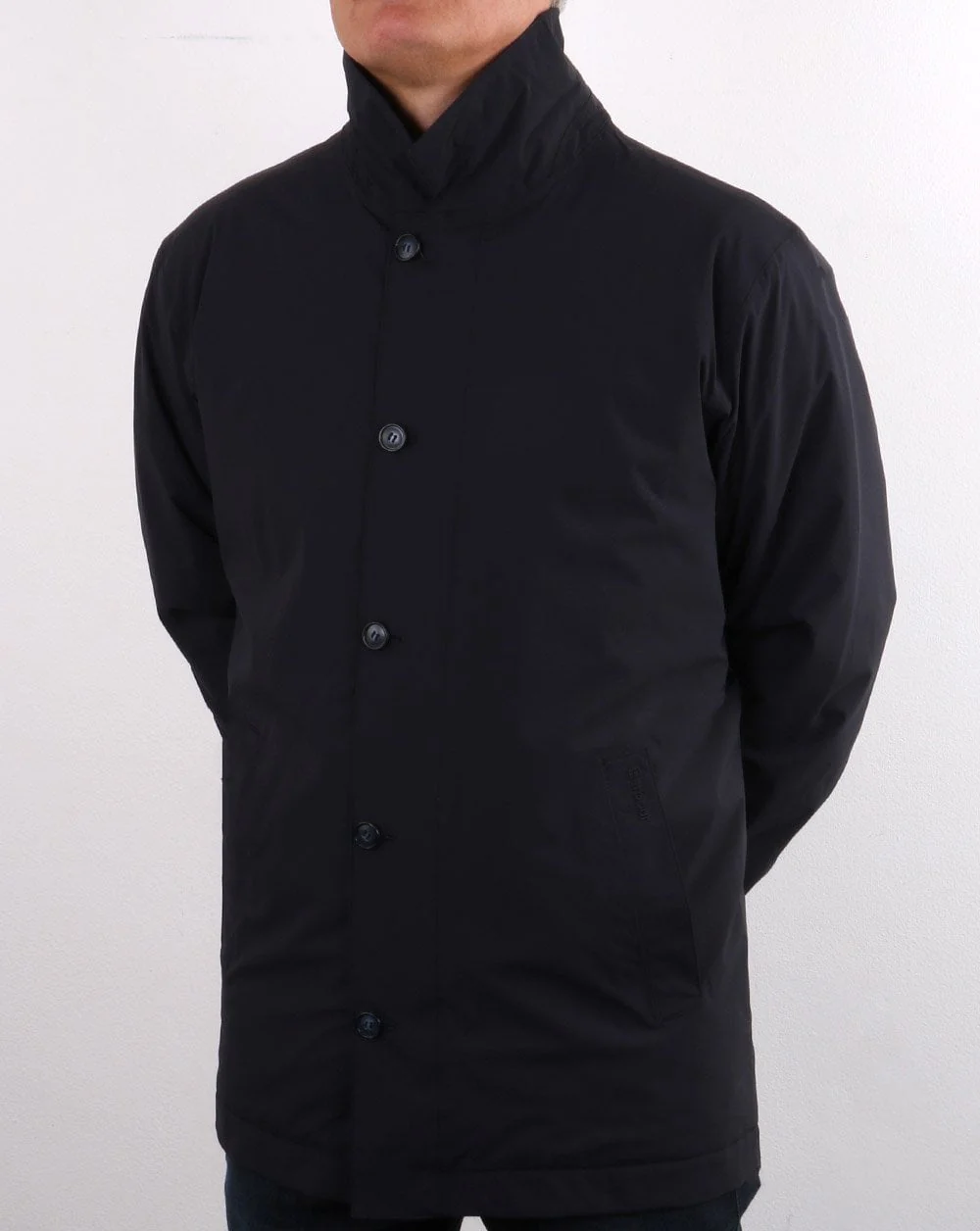 Barbour Fawk Jacket Navy
