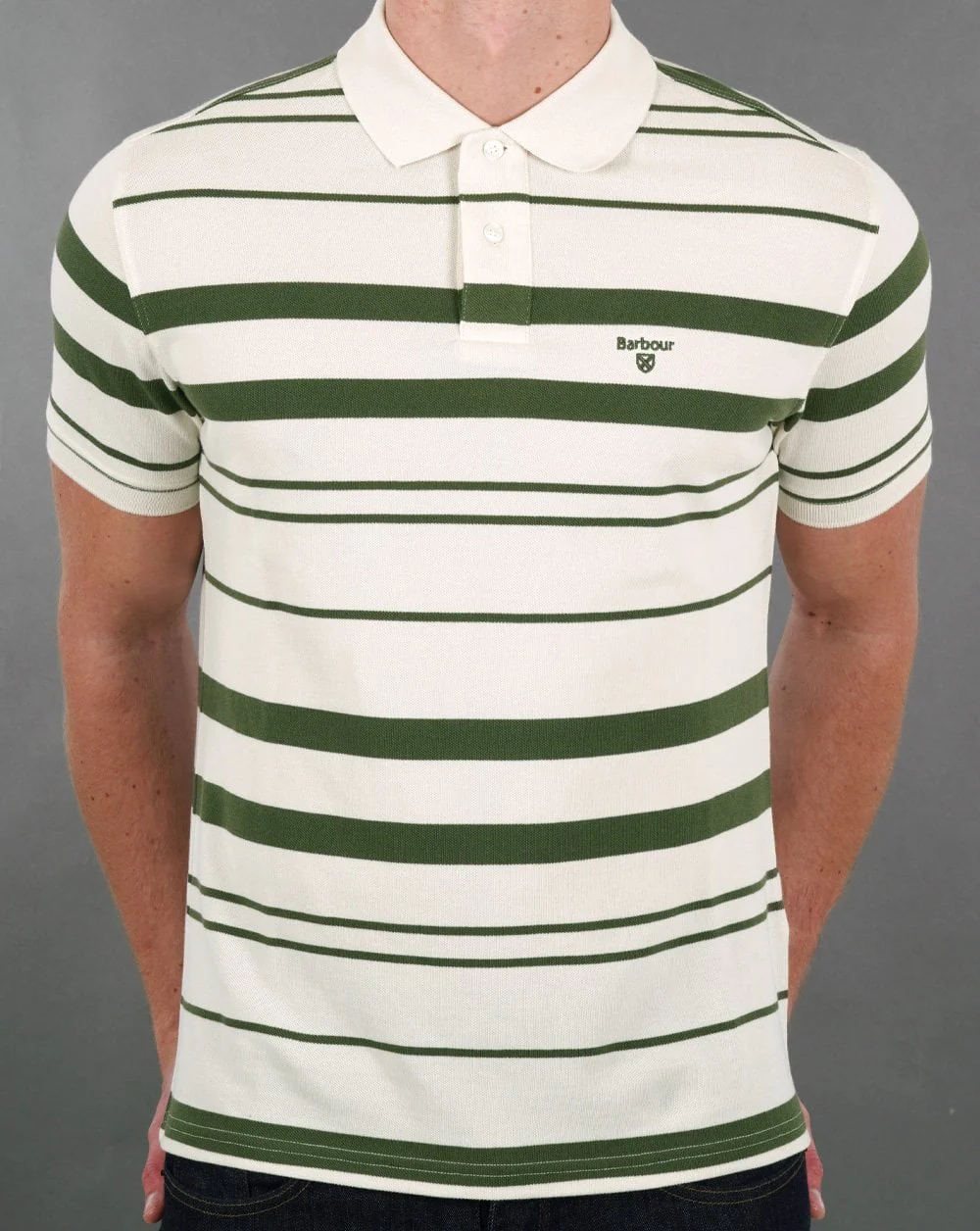 Barbour Halden Polo Shirt Whisper White