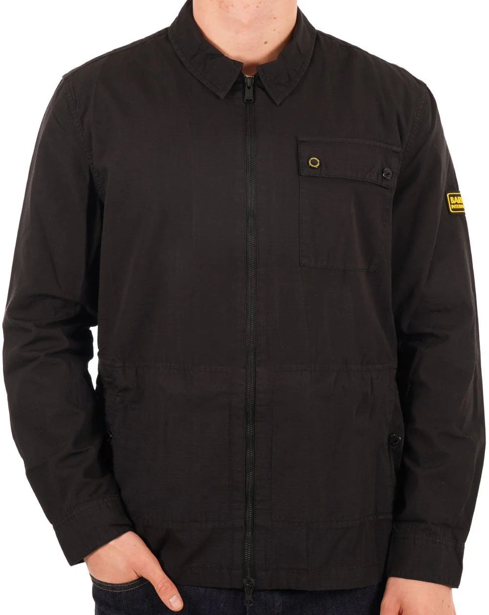 Barbour International Volt Overshirt Black