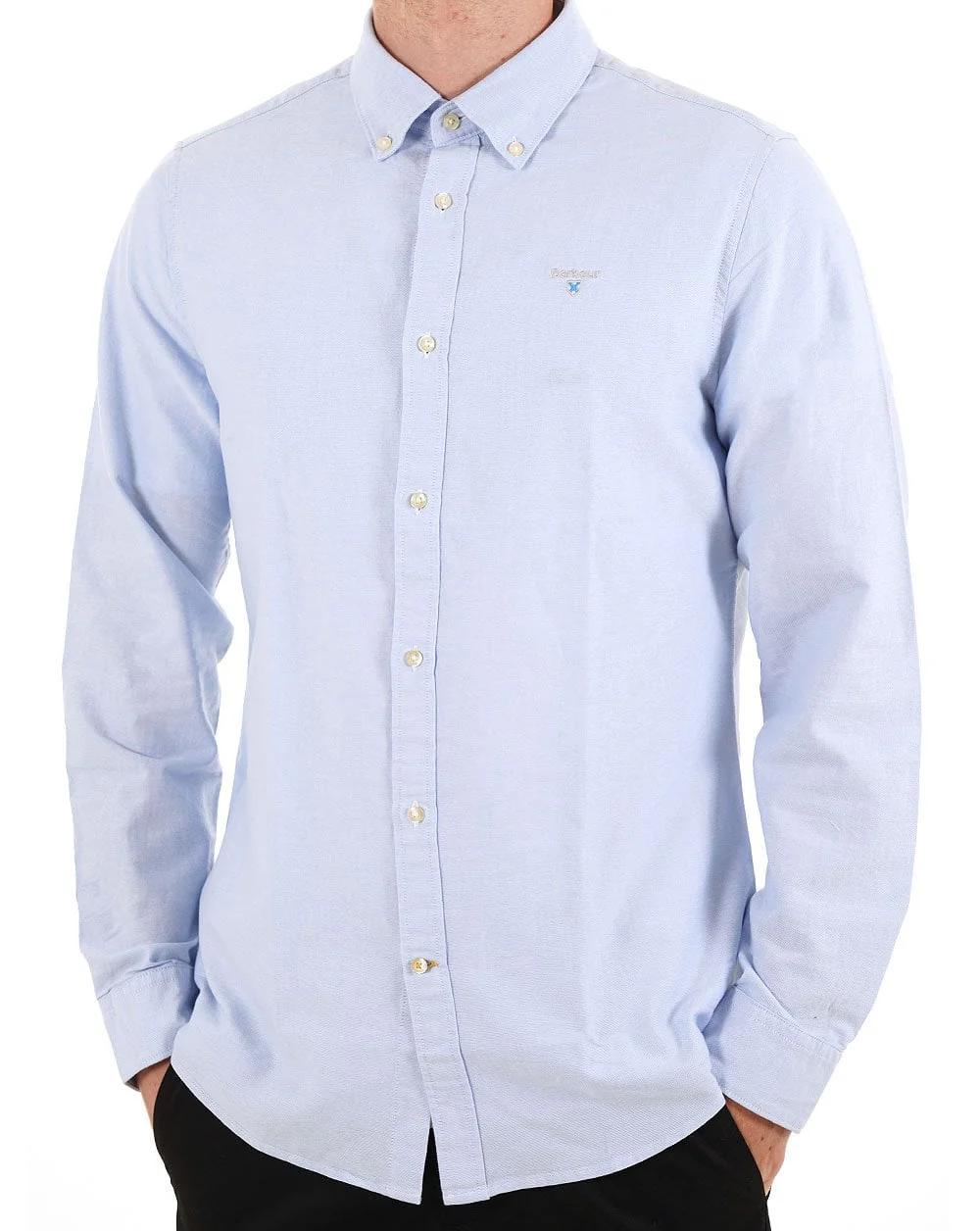 Barbour Oxtown Long Sleeve Shirt Sky Blue