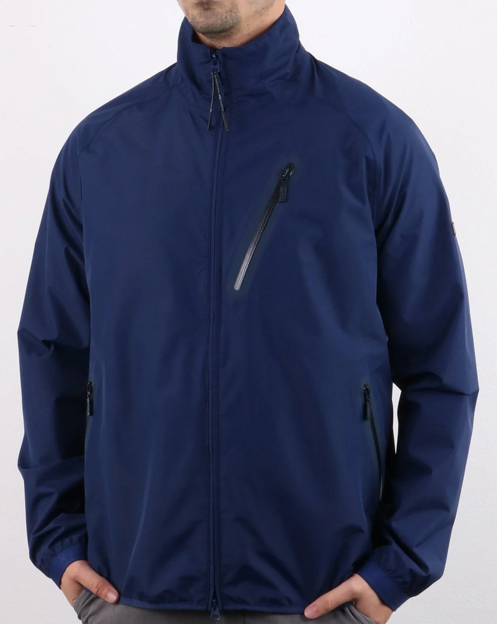 Barbour Quads Sports Waterproof Jacket Blue - Image 2