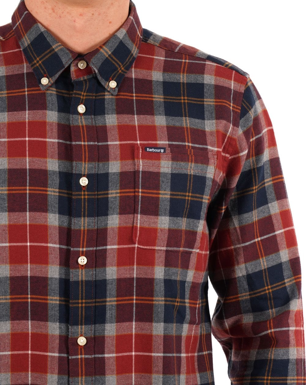 Barbour Rasay Tailored Fit Shirt Brackencroft Tartan - Image 2