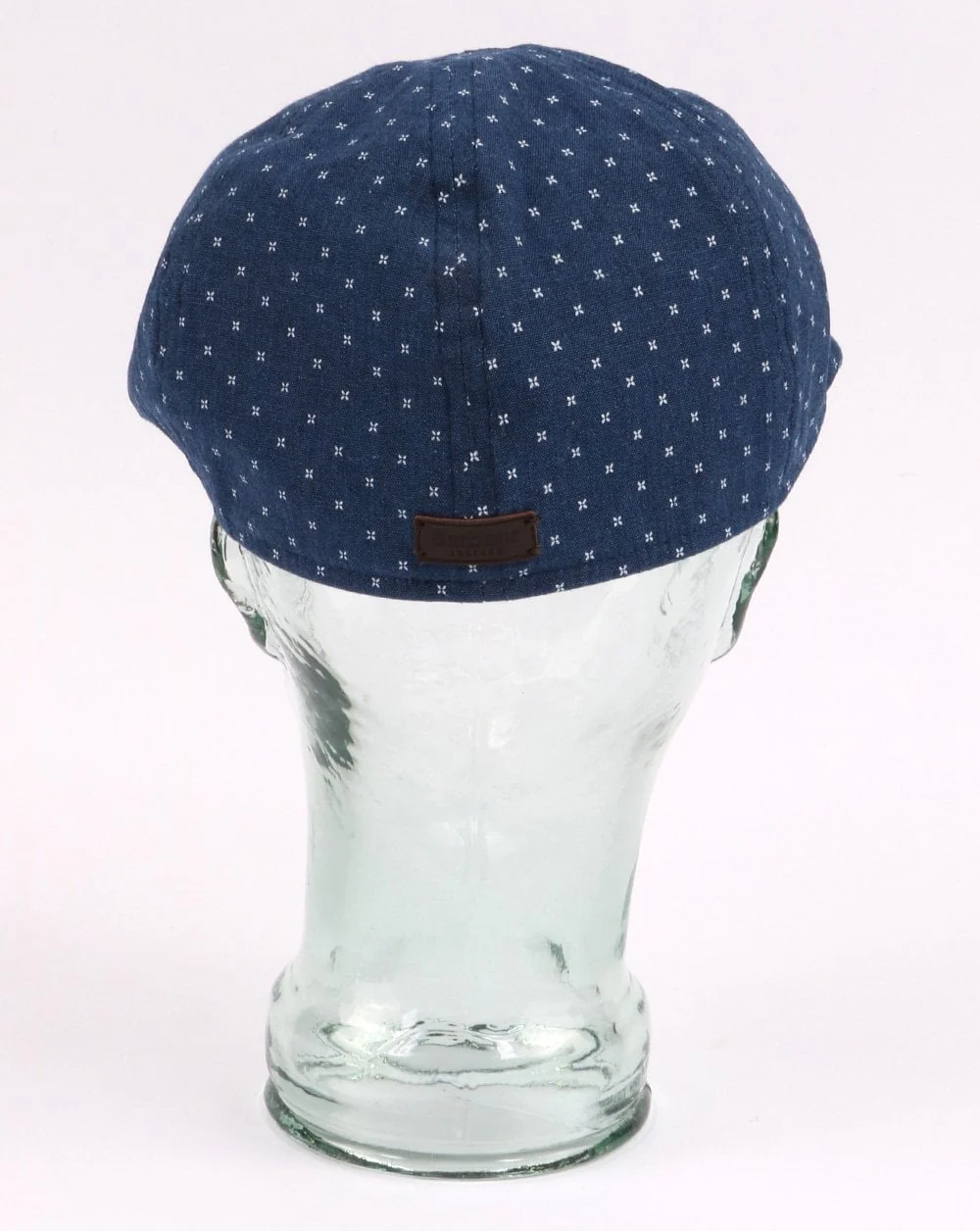 Barbour Roker Flat Cap Navy - Image 4