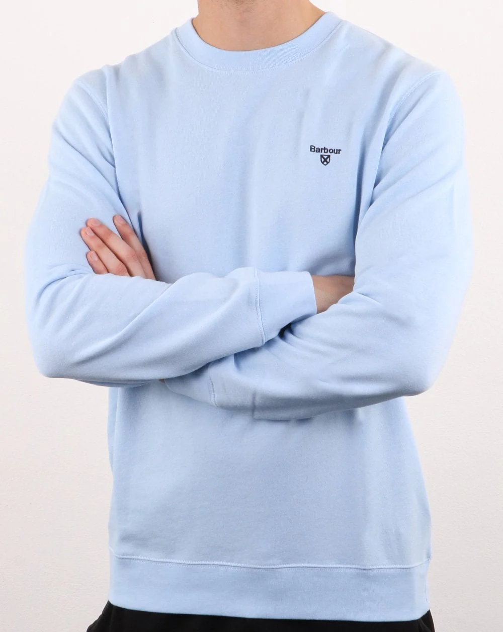 Barbour Seton Crew Sweat Blue - Image 3