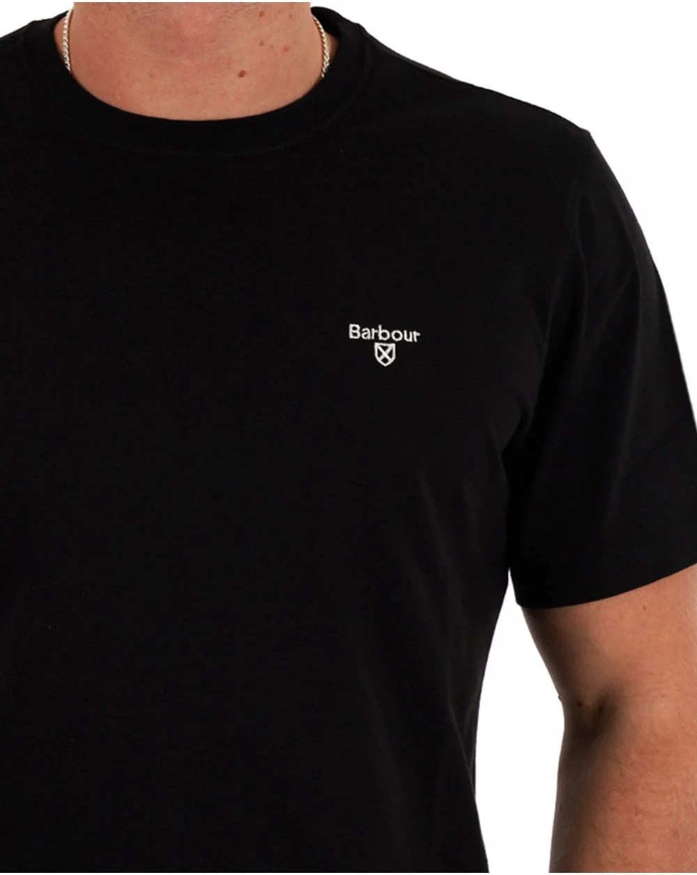 Barbour Sports T Shirt Black - Image 2