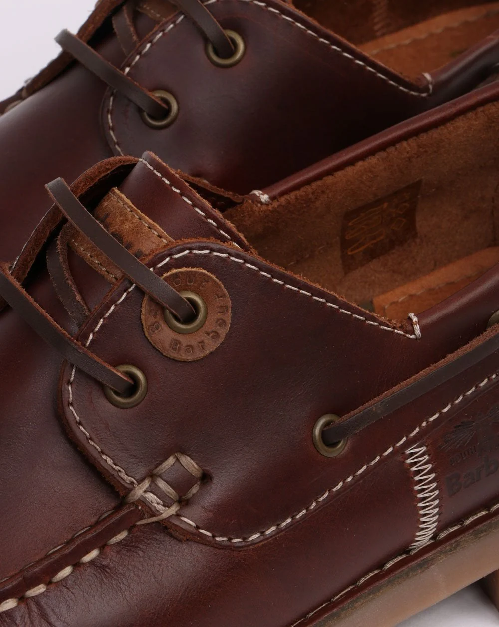 Barbour Stern Shoes Mahogany - Image 4