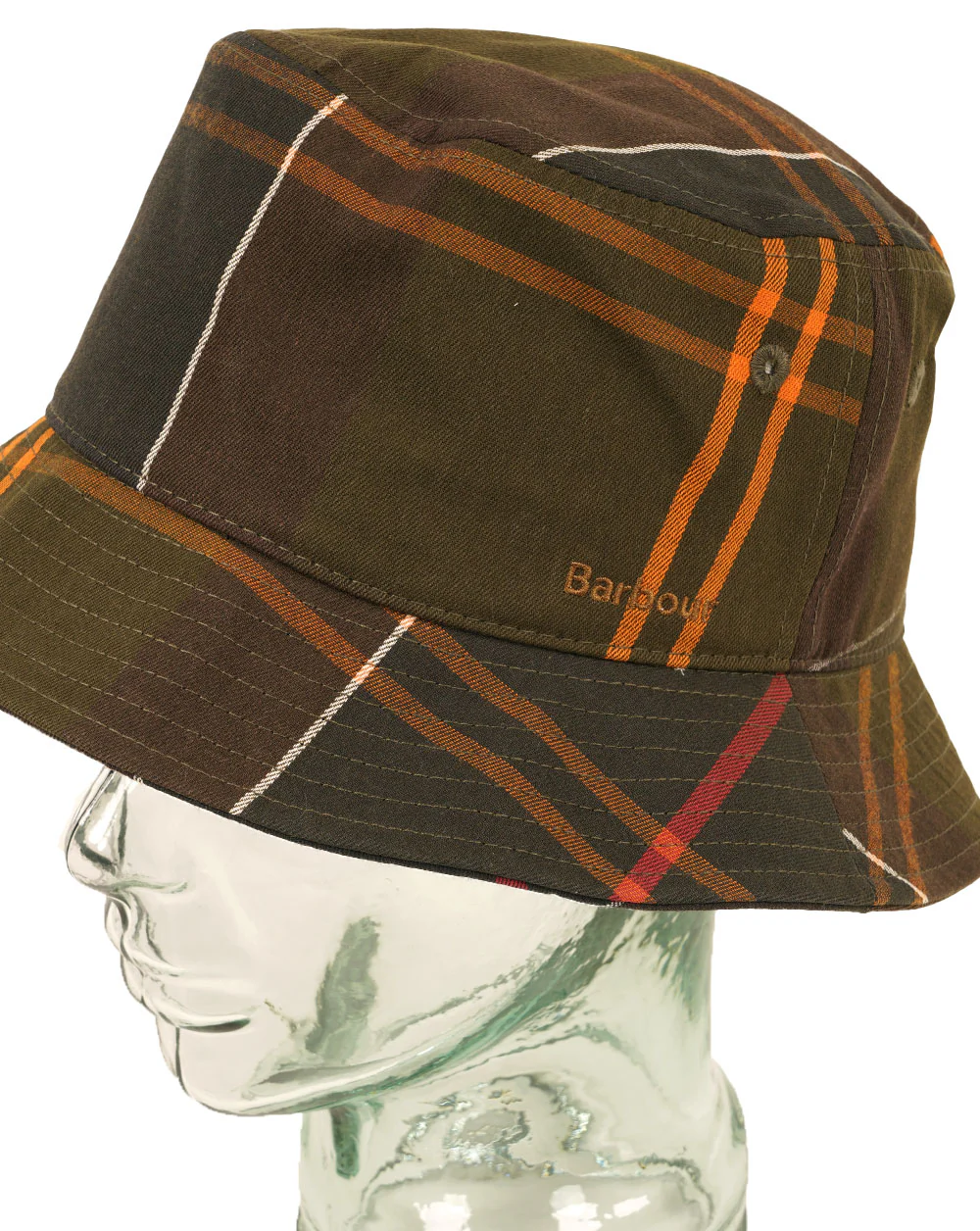 Barbour Telfield Tartan Bucket Hat Classic Tartan - Image 3