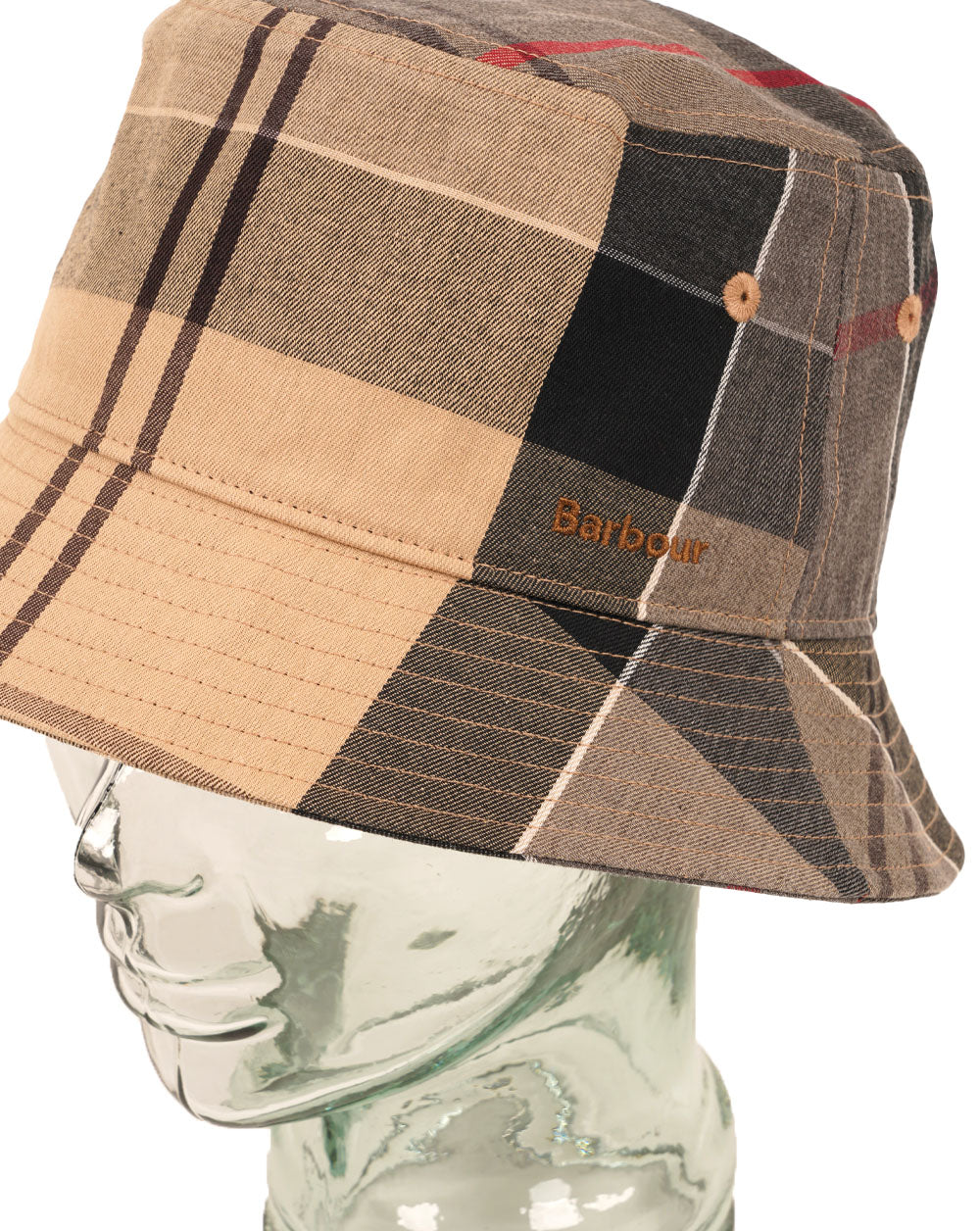 Barbour Telfield Tartan Bucket Hat Dress Tartan - Image 3