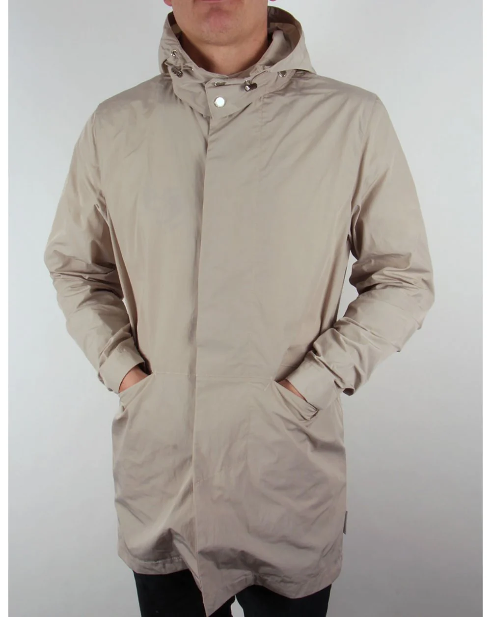 Bellfield Mac With Detatchable Hood Stone - Image 2