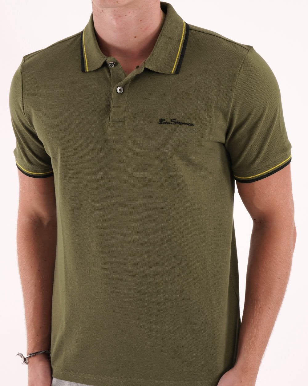 Ben Sherman Polo Shirt Camo - Image 3