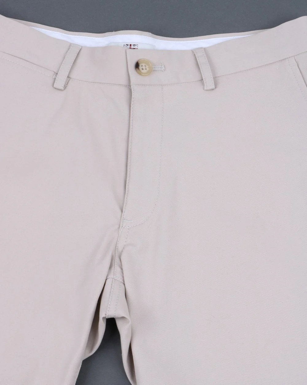 Ben Sherman Slim Stretch Chino Short Putty - Image 2
