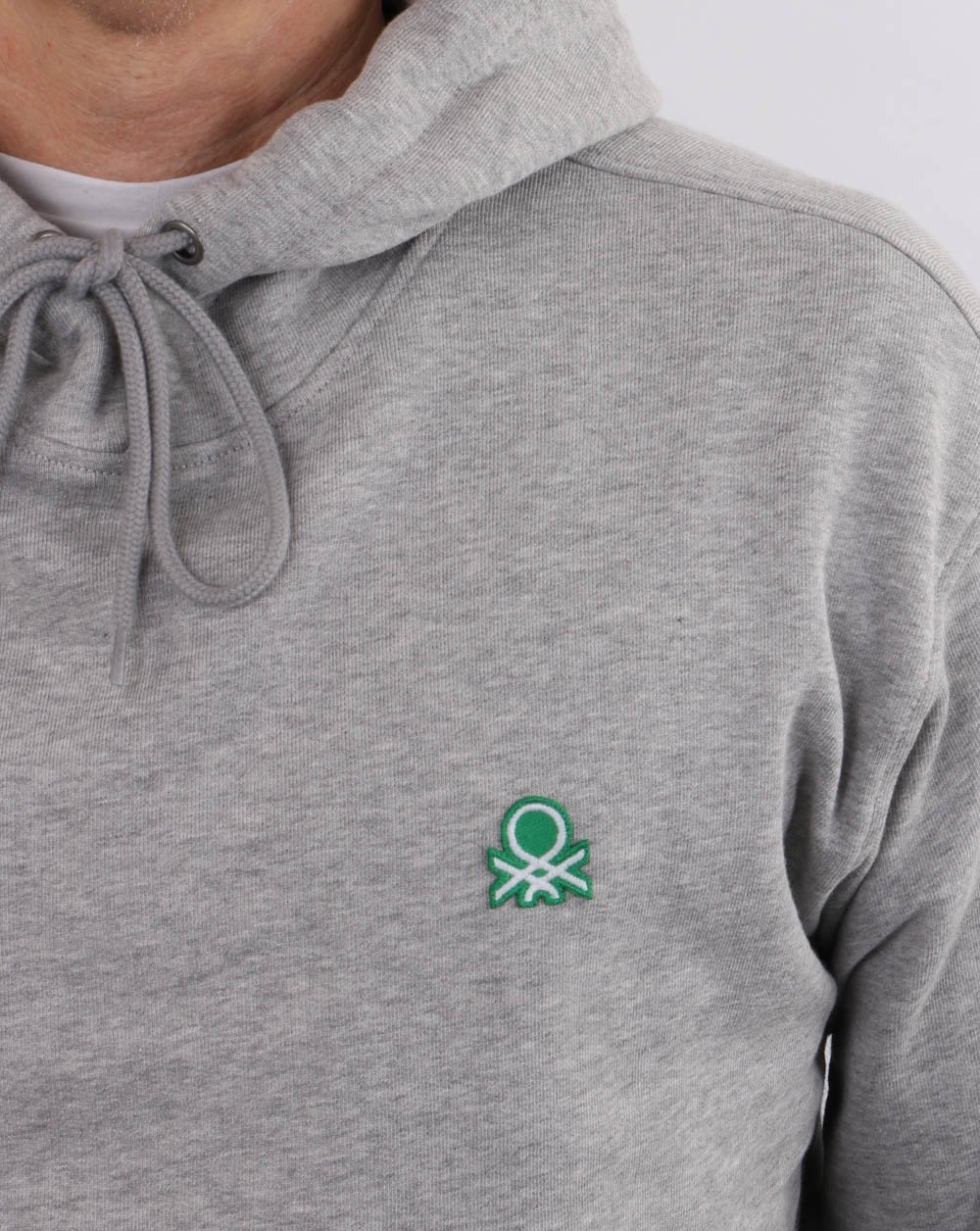 Benetton Hoodie Grey - Image 2