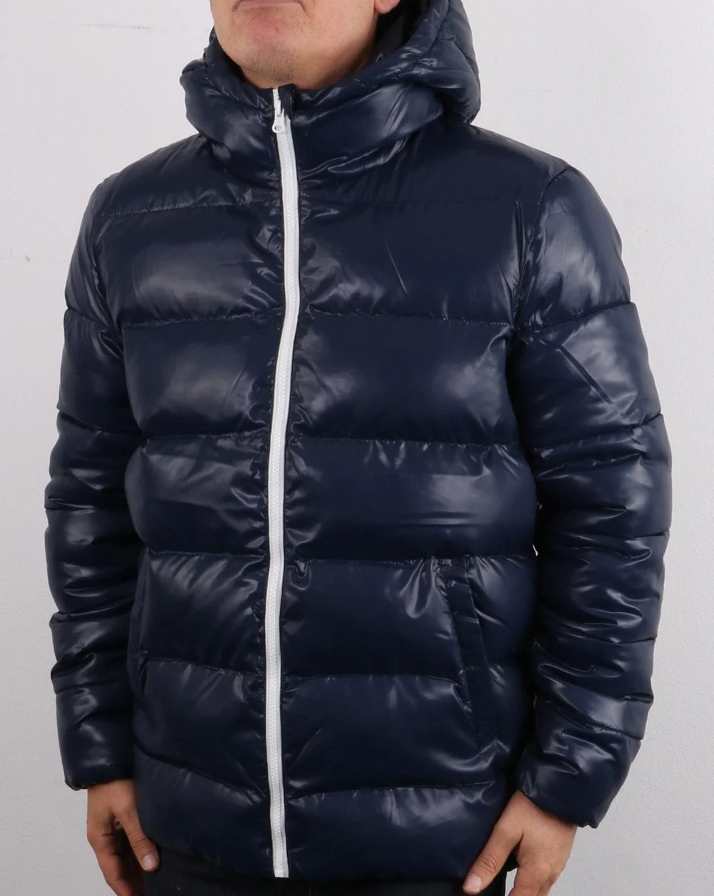 Benetton Recycled Project Puffa Jacket Navy