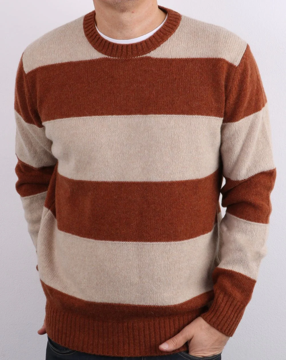 Benetton Sweater Biscuit/Brown - Image 2