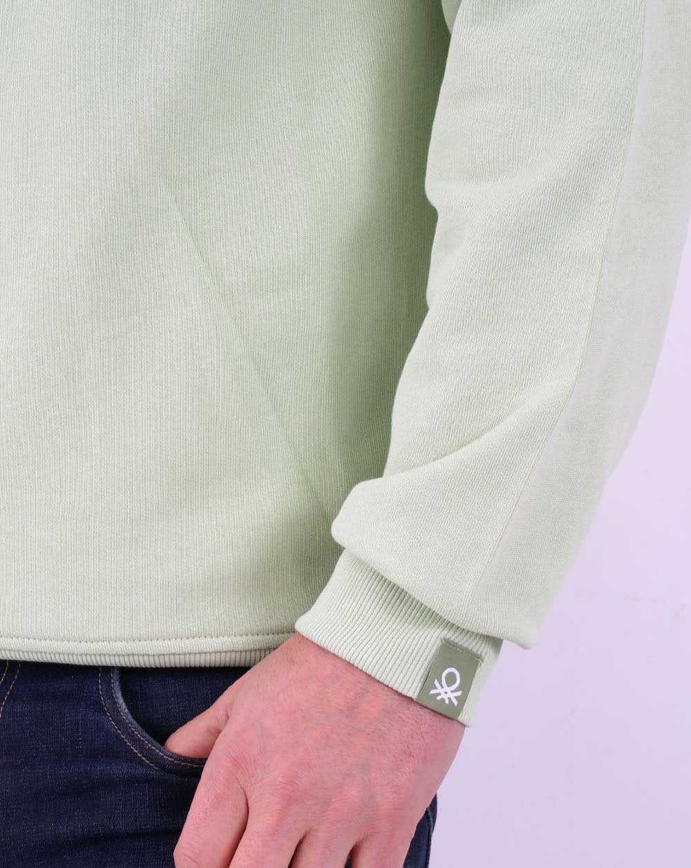 Benetton Sweatshirt Mint - Image 2