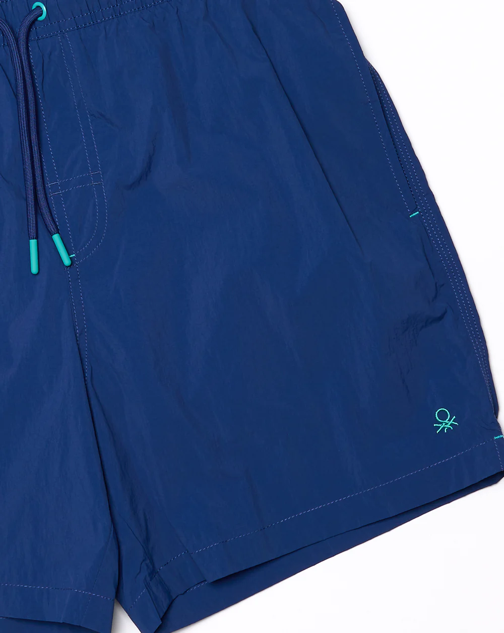 Benetton Swim Shorts Royal Blue - Image 2