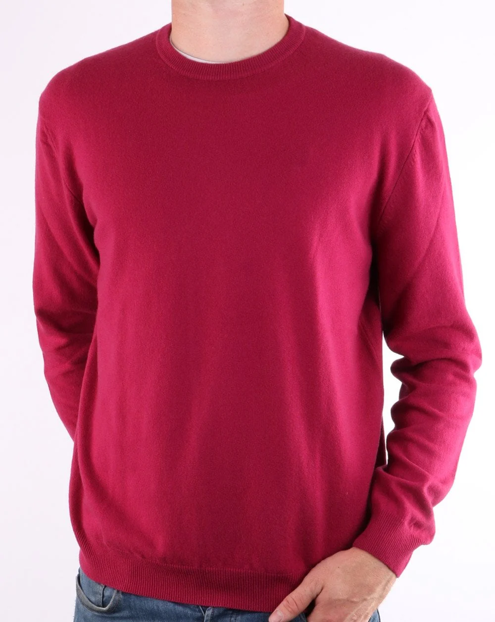 Benetton Wool Jumper Berry - Image 2